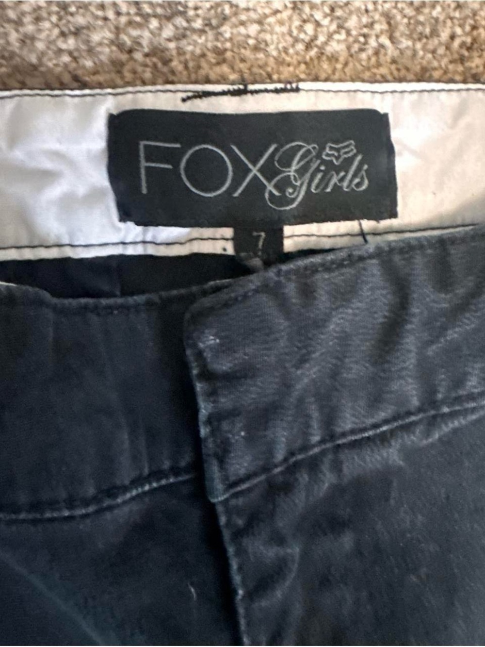 Fox Racing Y2K Punk Black Shorts - Picture 3 of 6